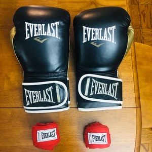 Everlast boxing gloves size 16